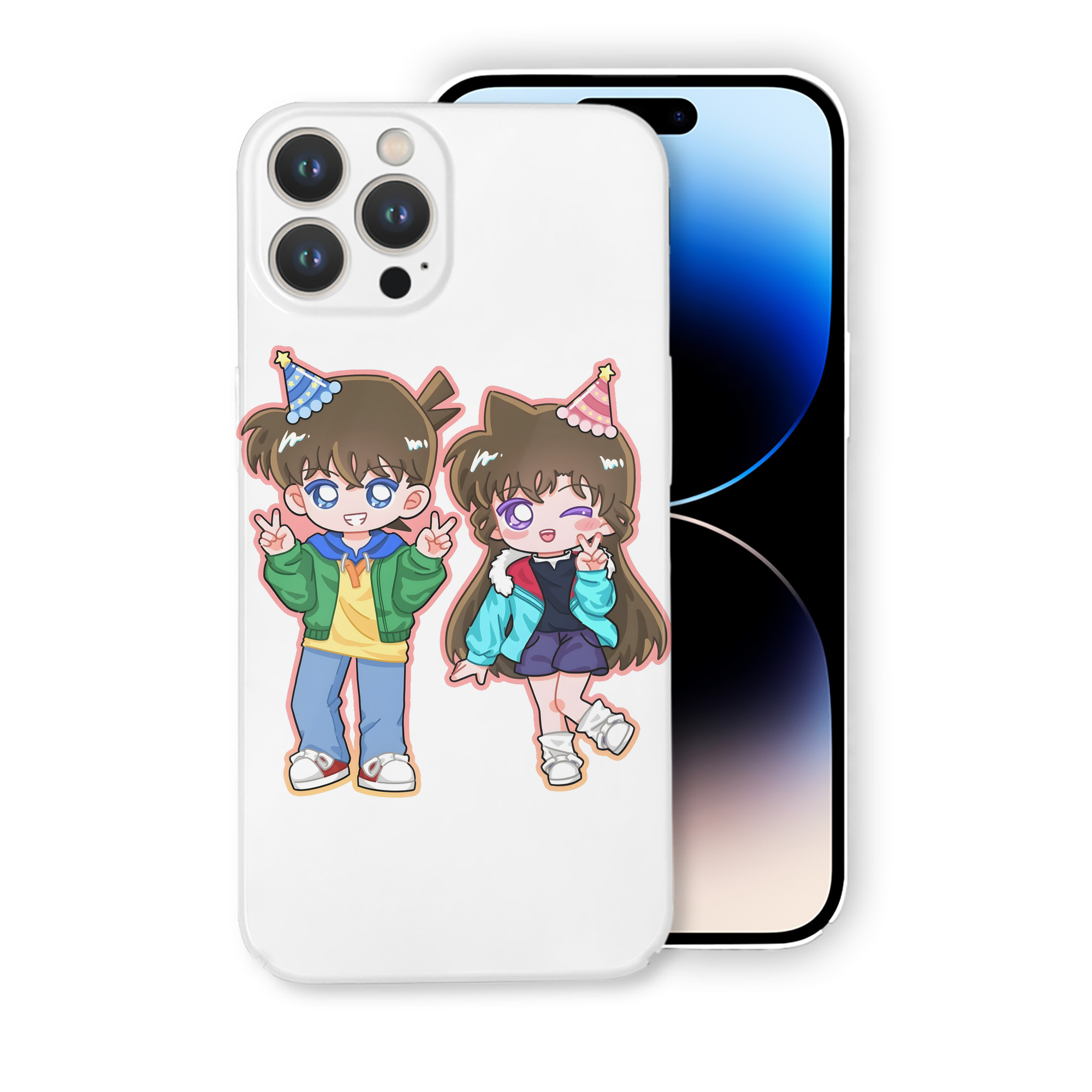 （画像用） 名探偵コナン 毛利 蘭 もうり らん、モーリ ラン Detective Conan Rachel Moore 【iPhone 14シリーズ対応】ハードケース